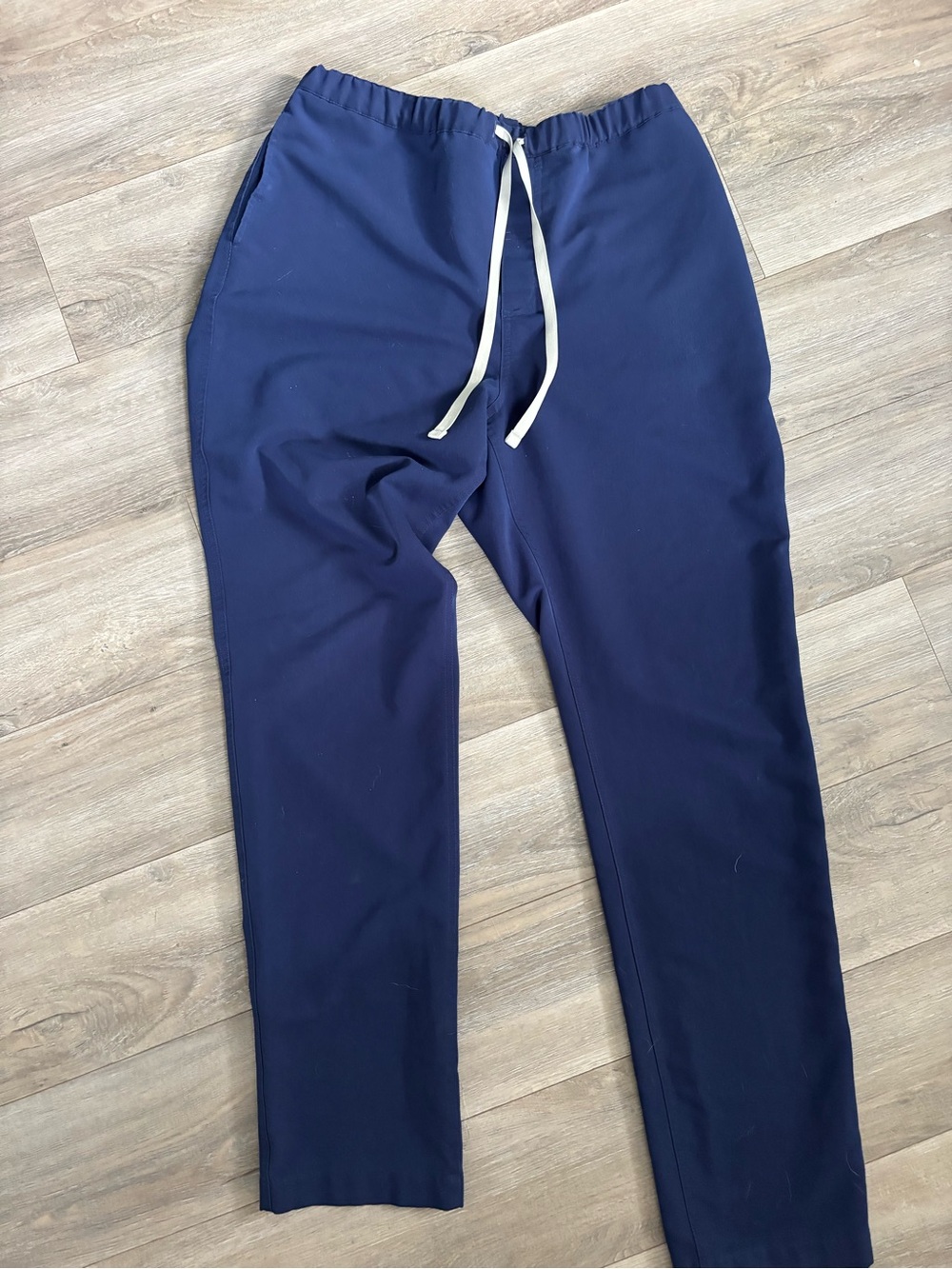FIGS navy slim pants